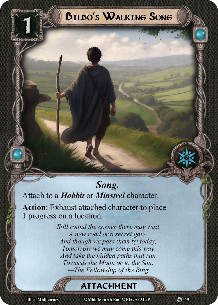 Bilbo's Walking Song