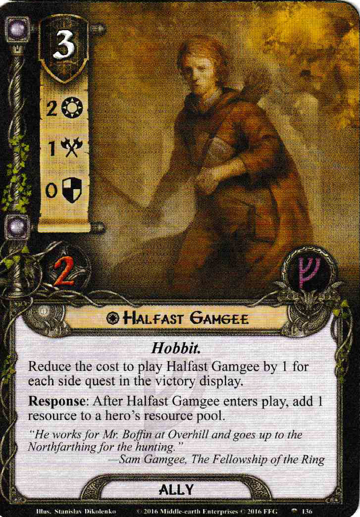(MotK) Halfast Gamgee