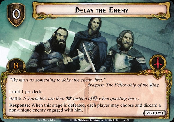 Delay the Enemy