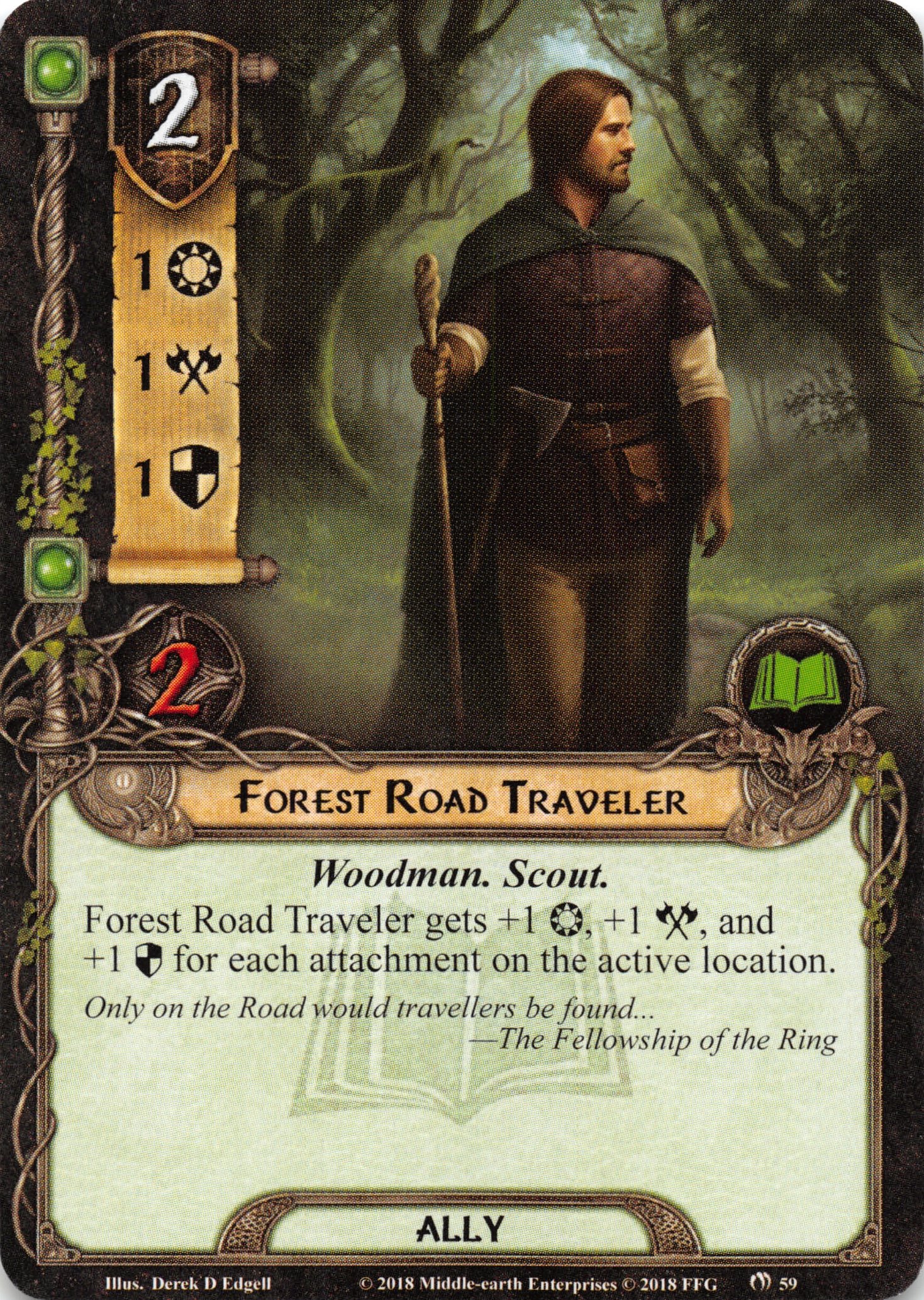 Forest Road Traveler