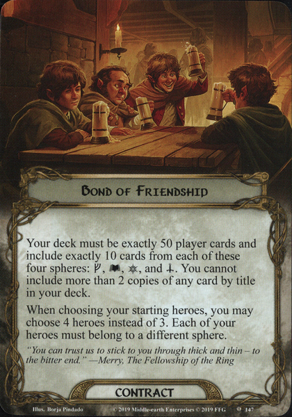 The Bonds of Fellowship - Fantasy Flight Games