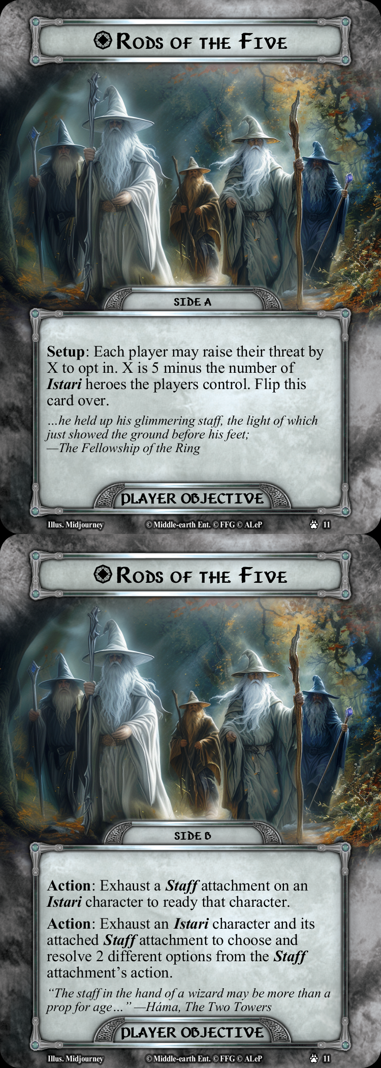 Rods of the Five